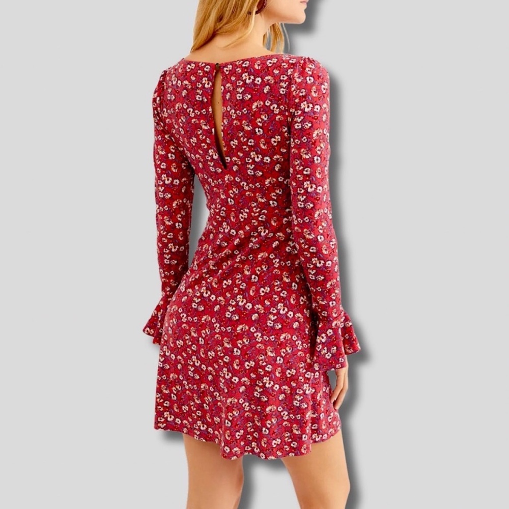 Free People Say Hello Floral Boho Dress XS - Picture 6 of 10